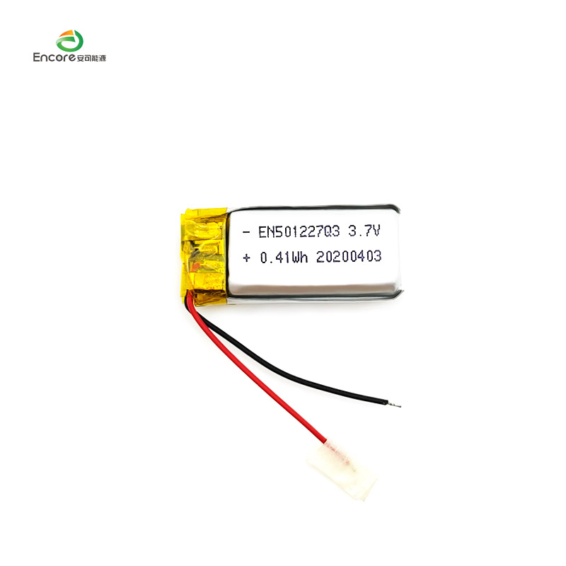 501227 Litij-polimerna baterija 3,7 V 110 mah