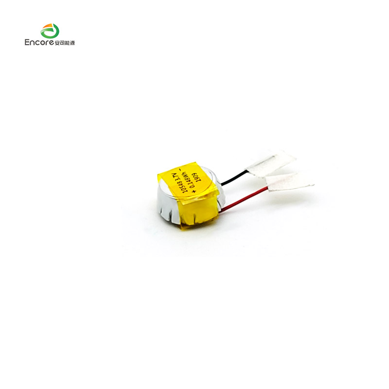 Li-ionska gumbna celica 3,7 V gumbna 40 mah